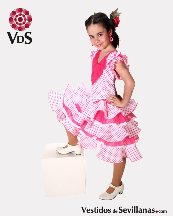 Traje de Flamenca GRANADA corto_3col