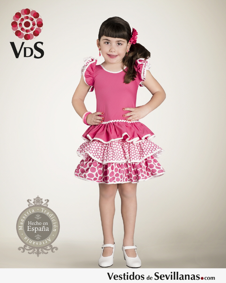 Traje de Flamenca GUADIX corto (T.2)_3col