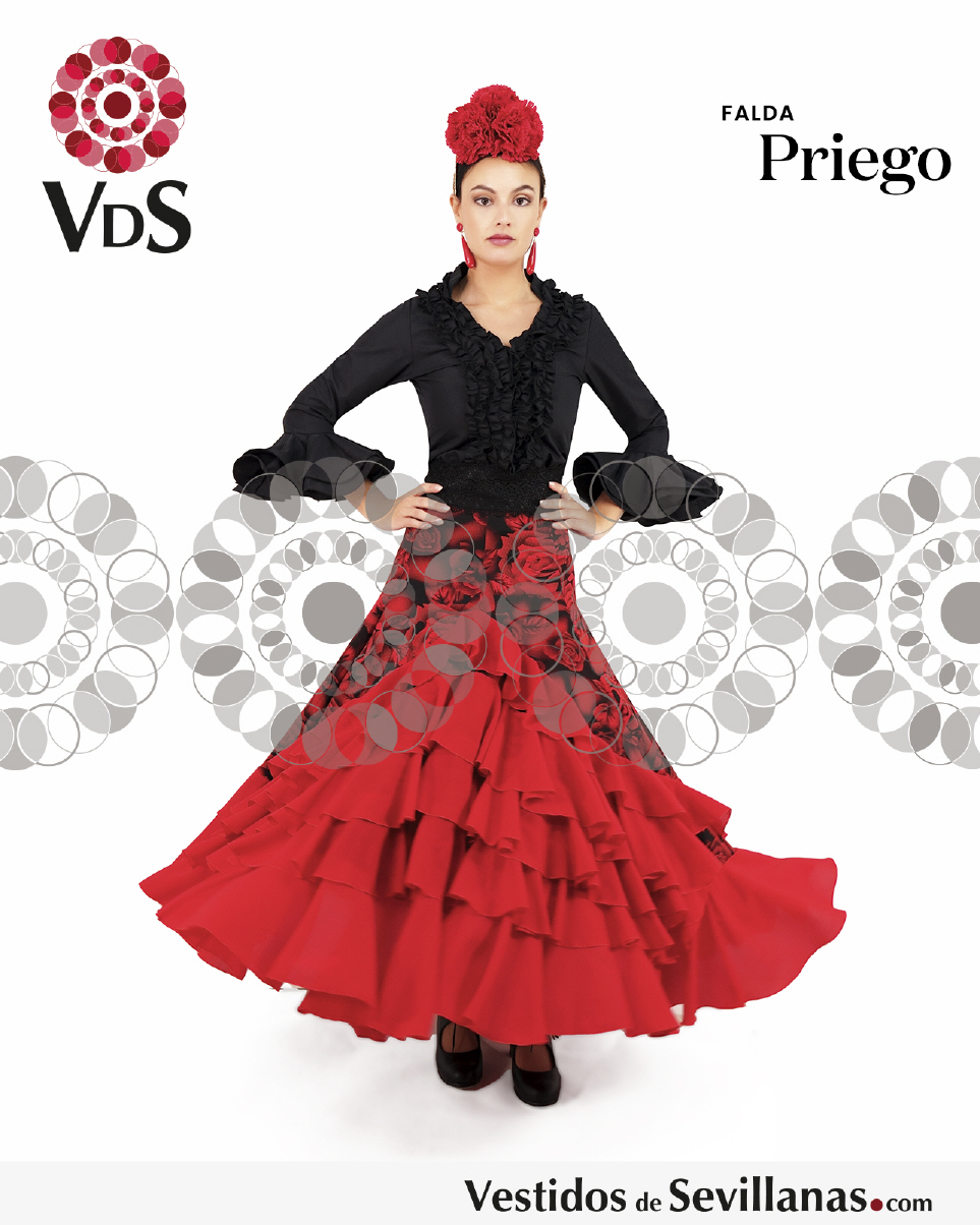 Faldas flamencas