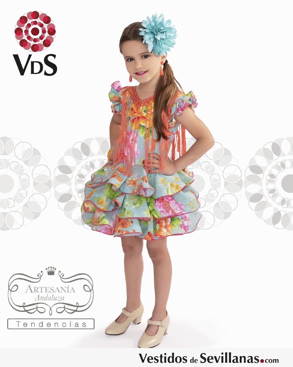 Traje de Flamenca FERIA Corto (T.2)_3col