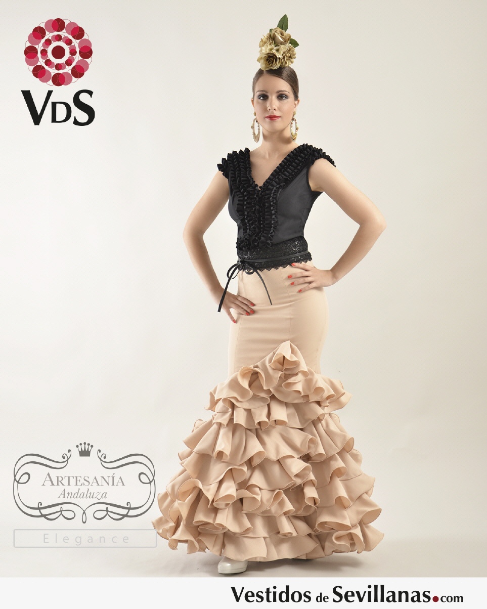 Falda larga ABRIL Strech_3col