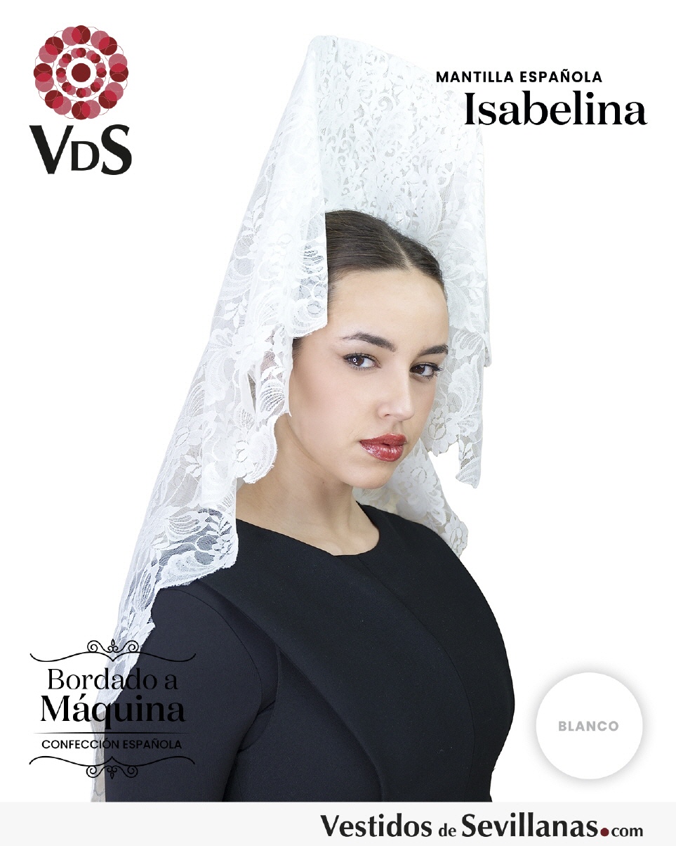 Mantilla Espa&ntilde;ola ISABELINA_3col
