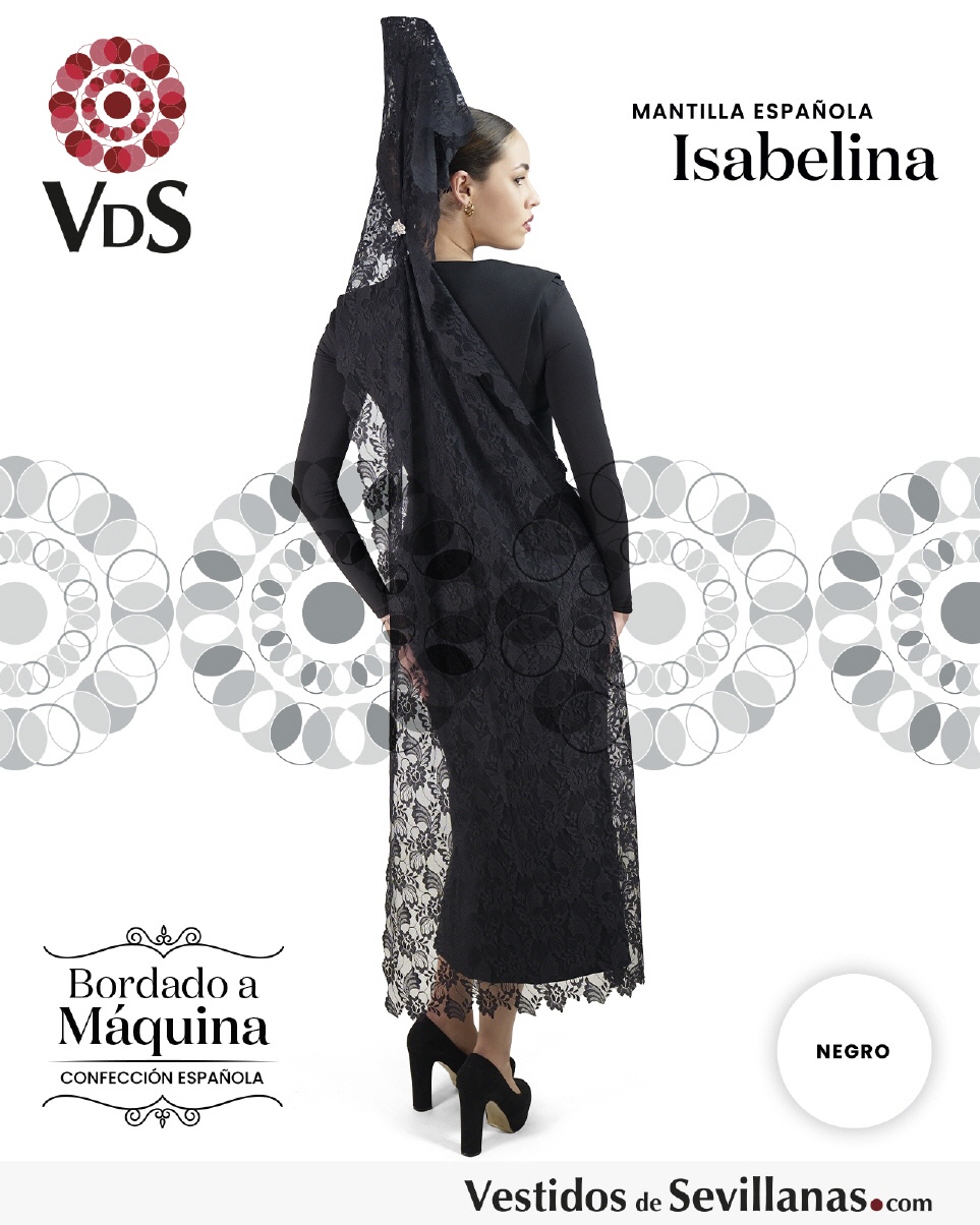Mantilla Espa&ntilde;ola ISABELINA_3col
