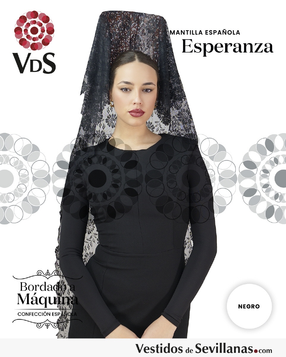 Mantilla Espa&ntilde;ola ESPERANZA_3col